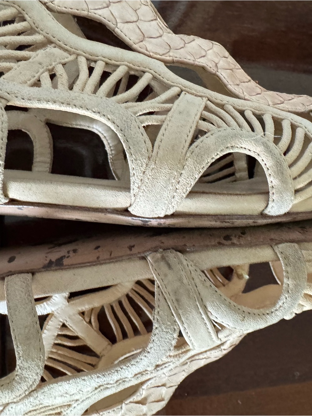 Alexandre Birman Caged Sandals 39 1/2 - Picture 9 of 14
